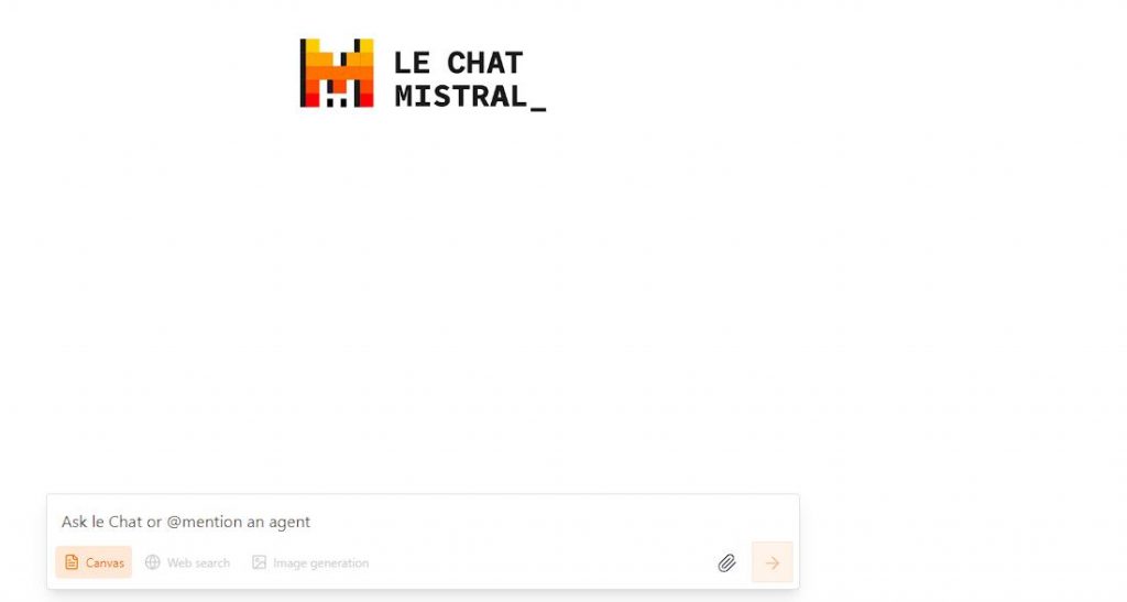 интерфейс Mistral
